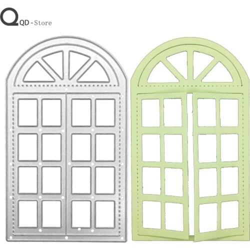 Scrapbooking Cutting Dies Puzzle Window Handmade Tools DIY Card Make Mould Model Craft Decoration Metal Cutting Dies New 2021