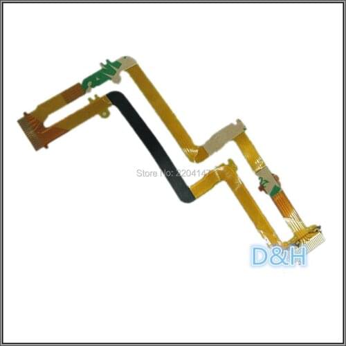 Superior quality 2 Pieces New LCD Screen Flex Cable Ribbon Repair Replacement Part For Sony CX190 CX200 CX210 Digital Camera