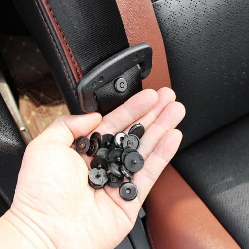 20pc Car Seat Belt Accessories Stopper Limit Buckle Clip for Chevrolet Cruze Epica Lova for jeep renegade compass wrangler dodge