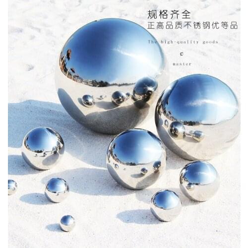 80cm Good Quality Gazing Round Mirror Ball 304 Stainless steel 1.2mm thickness Outdoor Gardening Decoration Shining Ball