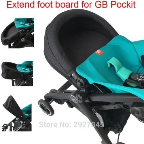 Baby stroller accessories extend footboard extension footrest footmuff for Goodbaby Pockit 2019/ Pockit plus(not for all city