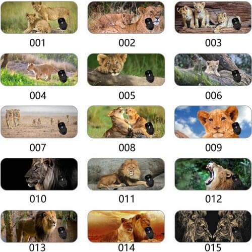 XXL Large Mouse Mat Baby Animal Big Cat Lion Gaze Extended Gaming Mouse Pad