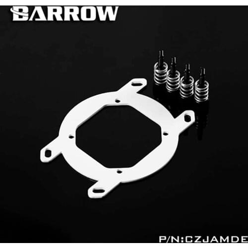 Barrow PC water cooling CPU holder bracket stand For AMD RYZEN AM4 platform water block black sliver CZJAMDE