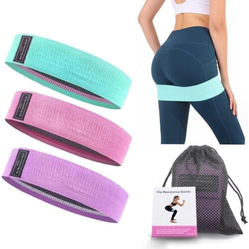 Elastic Bands For Fitness 3pcs/set Yoga Accessories Leg Trainer Gym Equipment For Pilates Sport At Home Bandas Elasticas