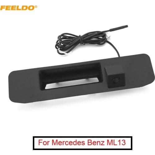 FEELDO 1PC Car Trunk Handle Backup Rearview Camera for Mercedes Benz ML13/14/15 A180/A200/A260 Camera #FD-2084