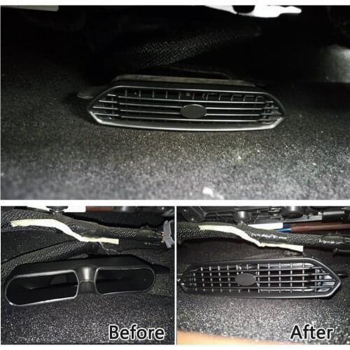 Interior Accessories For Ford Fusion Mondeo 2013 2018 Under Seat Floor AC Heat Air Conditioner Vent Outlet Grille Cover Trim