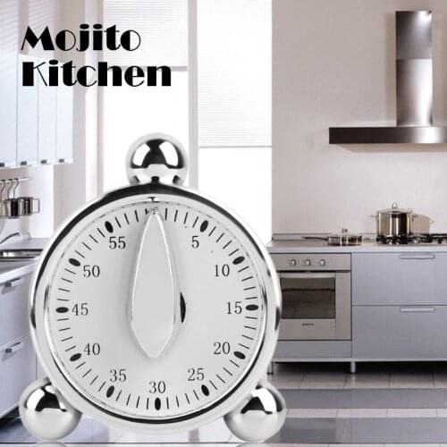 High Quality 60 Minutes Kitchen Mechanical Timer Cooking Reminders Alarm Clock for Kitchen Office Countdown Timer