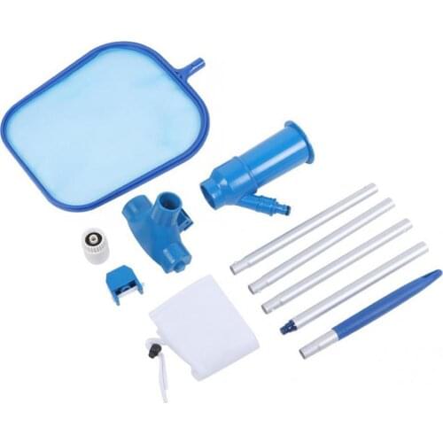 Pool Vacuum Cleaning Kit Mini Vacuum Cleaner Pool Skimmer Pool Nets For Cleaning Floating Pool Skimmer Pool Leaf Net