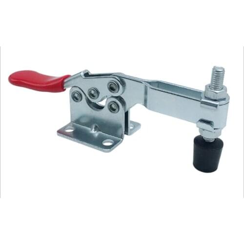 4pcs Holding Capacity 220lbs(100Kg) Quick Release Vertical Type GH-201b Horizontal Toggle Clamp Hand Tool Set