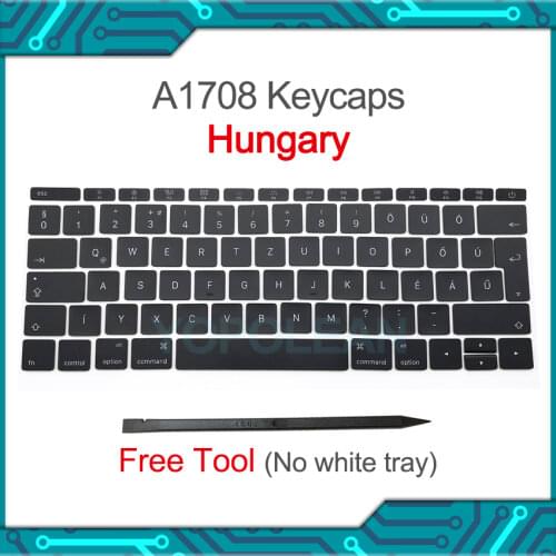 New Hungary Hungarian HU Keyboard keys Key cap keycaps For Macbook Pro Retina 13" A1708 Late 2016 Mid 2017
