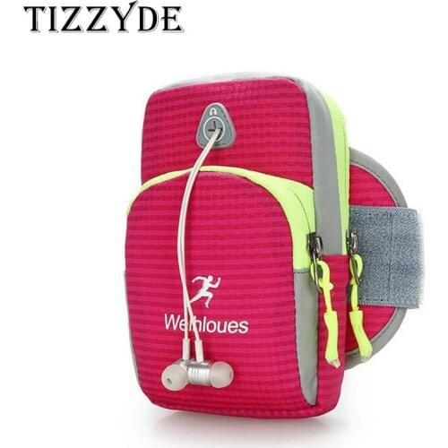 2019 New Fashion Unisex Leisure Music Arm Bag High Quality Light Waterproof Scratch-resistant Arm Bag with Earphone Hole WJC271