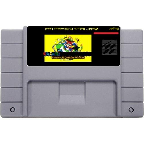 Save File 16bit 46pin Super Game Card - Return to Dinosaur Land