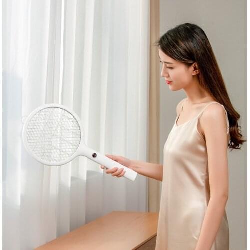 3 IN 1 LED Mosquito Killer Lamp Zapper Insect Killer USB Rechargeable Fly Swatter Trap Anti Mosquito Flies 3000V