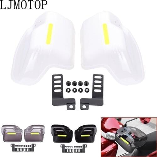 For Yamaha VMAX 1700 1200 NMAX 125 Tenere 700 YZF R120 Universal Motorcycle Handguard Shield Hand Guard Protector Windshield