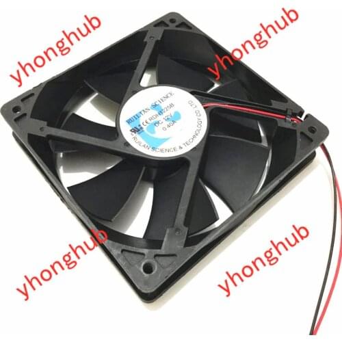 Xinruilian RDH1225B Server Cooling Fan DC 12V 0.40A 120x120x25mm 2-wire