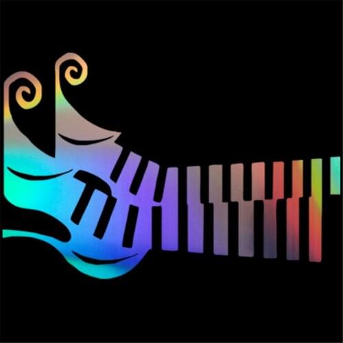 Funny Magic Striped High-heel Boots Car Sticker Wall Home Glass Window Door Laptop Auto Truck