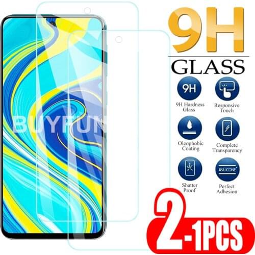 1-2PCS Safety Glass For Xiaomi Redmi 9s Screen Full Cover Film On Redmy 9s Redmi9s Protective Glasses HD Screen Protector Glas