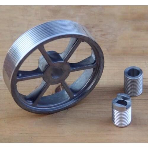 1set 355 belt-type profile cutting machine accessories belt Aluminum pulley wheel size electric tool