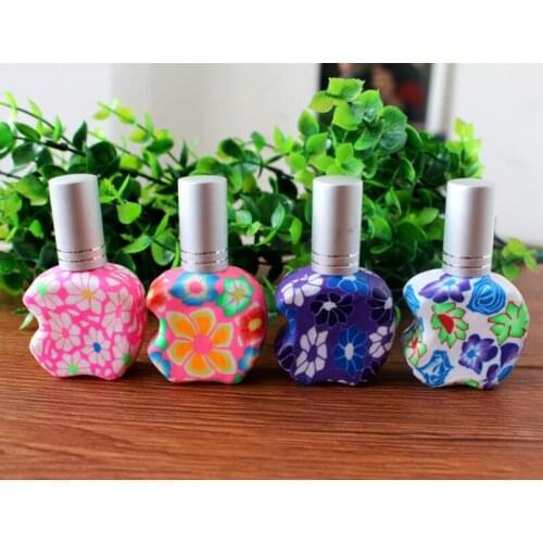 15ml polymer clay bottle, travel refillable empty atomiser spray perfume bottle,perfume container lin4961