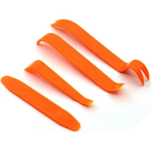 4pcs/set Portable Vehicle Car Panel Audio Trim Removal Tool Set Kit Practical Car Repairing Hand Tools
