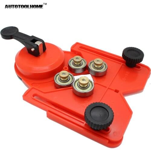 AUTOTOOLHOME 22-80mm Diamond Drill Bit Tile Glass Hole Saw Core Bit Guide Vacuum Base Sucker Tile Glass openings Locator