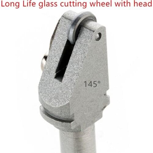 Glass cutter tools cnc Tungsten carbide cutting wheels Replacement Head holder for Float Glass ceramic mirror machine Cutting