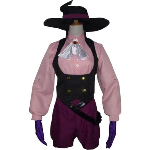 2020 Persona 5 Noir Cosplay Haru Okumura Costume Full set With Hat And Sock, Gloves