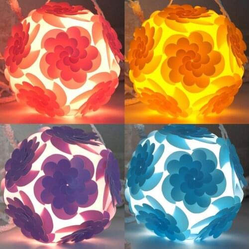 Round Chinese Paper Wedding Birthday Party Decoration Holiday Supplies Paper Lamp Decoration