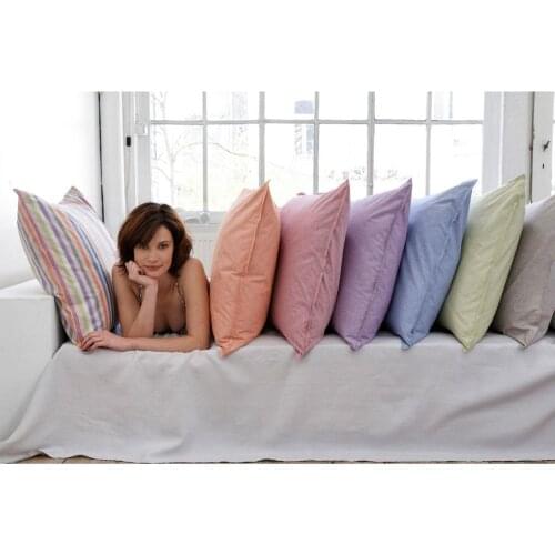 Makiteks 100% cotton 2pieces set unidyed pillowcase pillow case pillow cover 50x70 65x65 80x80 52x82 Decorative Bedding Bedroom