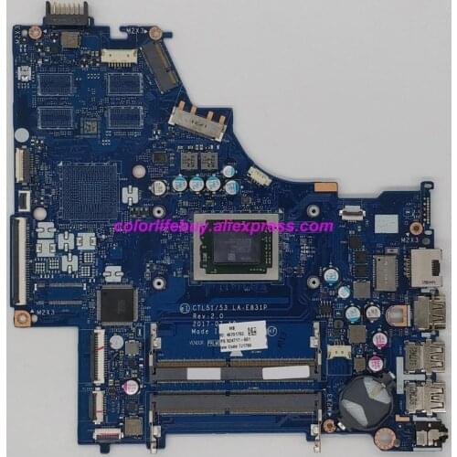 Genuine 924717-601 924717-001 A12-9720P CTL51/CTL53 LA-E831P Laptop Motherboard for HP Laptop 15Z-BW000 15-BW Series Notebook PC