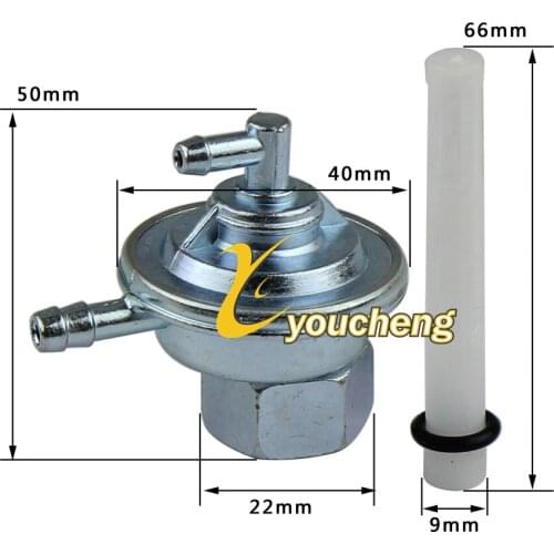 Fuel Valve Switch Petcock GY6 50cc 125cc 150cc Engine Repair Parts 139QMB 152QMI Scooter Moped ATV Go-Kart Quad YKG-2T