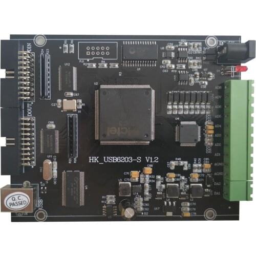 USB Synchronous DAQ Data Acquisition Card 8AD 16-bit Analog Inputs 200Ksps Per, 2DA 16DI / 16DO 2PWM labview