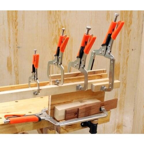1 Pcs 6/9/11/14/18 Inch Heavy C Type Fixing Clamps for Woodworking Carpenter Household Hardware Tools