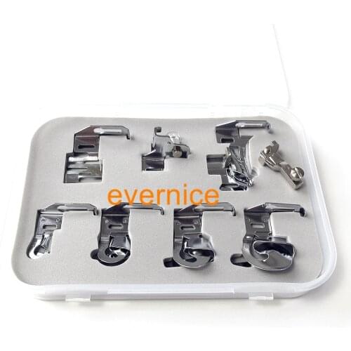 8 Pcs Hemmer Binder Foot Kit For Bernina New Style Artista, Activa 160 Virtuosa