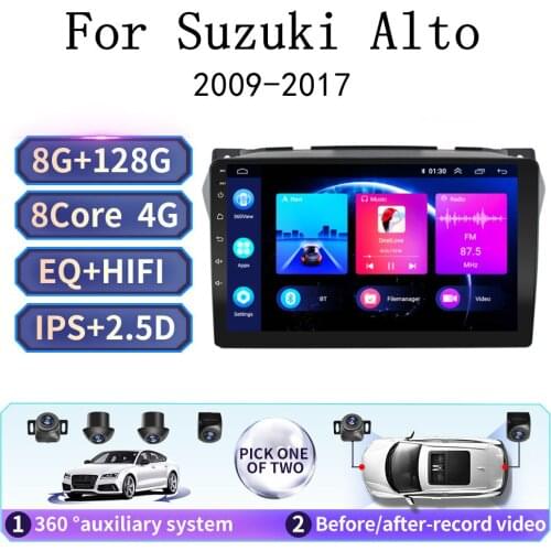 For Suzuki Alto 2009 2010 2011 2012-2017 android no dvd 2 din Car Radio Multimedia Video Player Navigation gps car Android 10