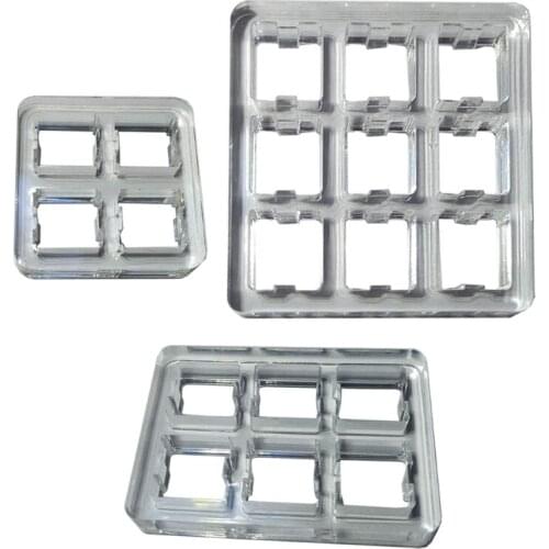 Switch Tester Base Transparent Acrylic Plate For Cherry MX Switch Storage Base