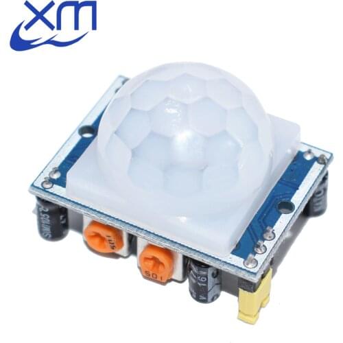 Free Shipping 100PCS HC-SR501 Adjust Infrared IR Pyroelectric Infrared PIR module Motion Sensor Detector Module