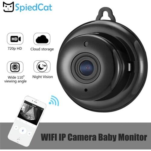 HD 720P Wireless Mini WIFI Night Vision Smart Home Security Surveillance IP Camera Onvif Monitor Baby Monitor Camcorder