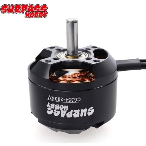SURPASS HOBBY C6354 6354 200KV Brushless Motor for Airpalne Aircraft Multicopters RC Plane Helicopter