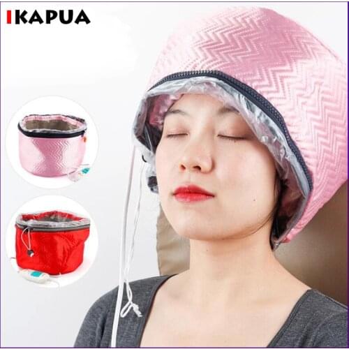 Electric Hair Cap Hat Salon Spa Steamer Hair Thermal Treatment Nourishing Hair Mask Baking Oil Cap Hair Dryers Heat Hat Safety