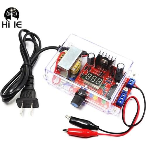 DIY Kit LM317 Adjustable Regulated Voltage 110V/220V to 1.25V-12.5V Step-down Power Supply Module PCB Board Electronic kits