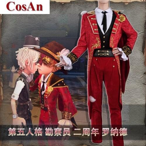 Hot Game Identity V Norton Campbell Cosplay Costume Frospector Handsome Uniform Activity Party Role Play Clothing Custom-Make