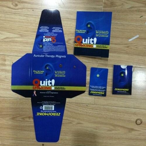 New 1pc Auricular Therapy Magnet Quit Smoking biozereeepa Patch Stop Smok ear massager No Cigarettes Health Care