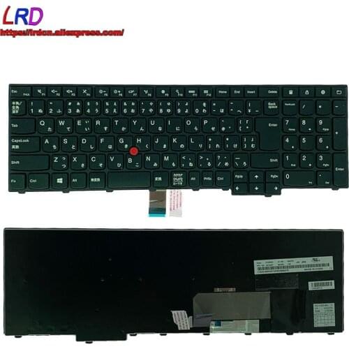 Original JP Japanese Keyboard for Thinkpad L570 L540 L560 T540P W540 W541 T550 W550S T560 P50S E531 E540 Laptop 04Y2457