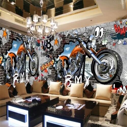 3d mural full house custom art graffiti background wall decoration painting wallpaper mural photo wallpaper