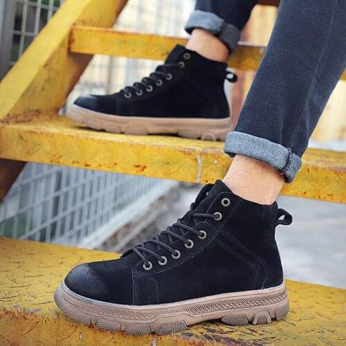 Casual male flat mens loafers man Sneaker leisure Mens black leather for sneaker fashion sneakers hot men shoe sports causal