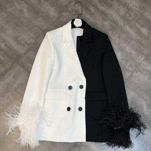 PREPOMP Women's Long Blazers