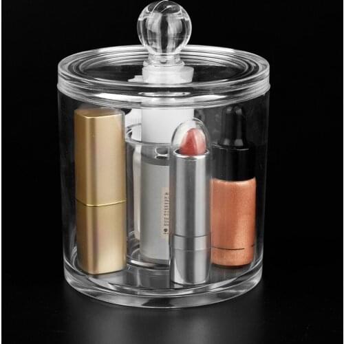 Transparent Makeup Lipstick Holder Fashion Protable Organizer Case Storage Display Holder Container Boxes Cosmetic Make Up Tools