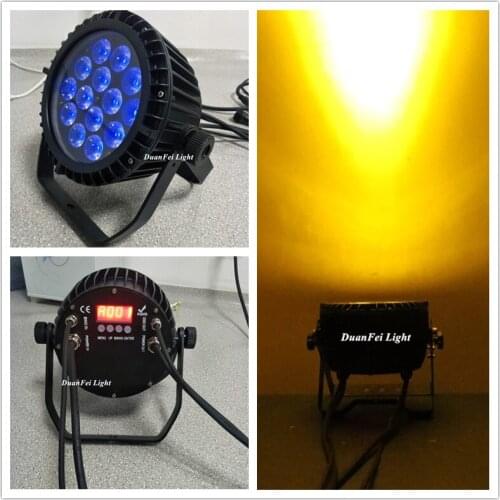 8units 14X15W IP65 waterproof led Par Lights RGBWA 5in1 LED PAR DMX control stage DJ equipment disco lights