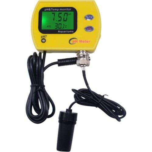 High Precision 0.01 Tester Temperature Ph Meter Water Purity Ppm Meter for Aquarium Swimming Pool Monitor Lcd Screen